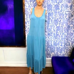 Calvin Klein, Maxi Dresss, Size 10, Aqua